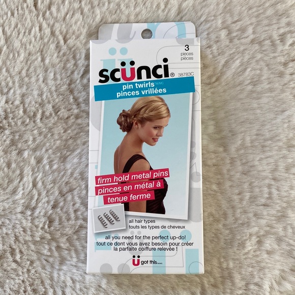 Scunci Pin Twirls Spirals - 3 pack - Picture 2 of 6